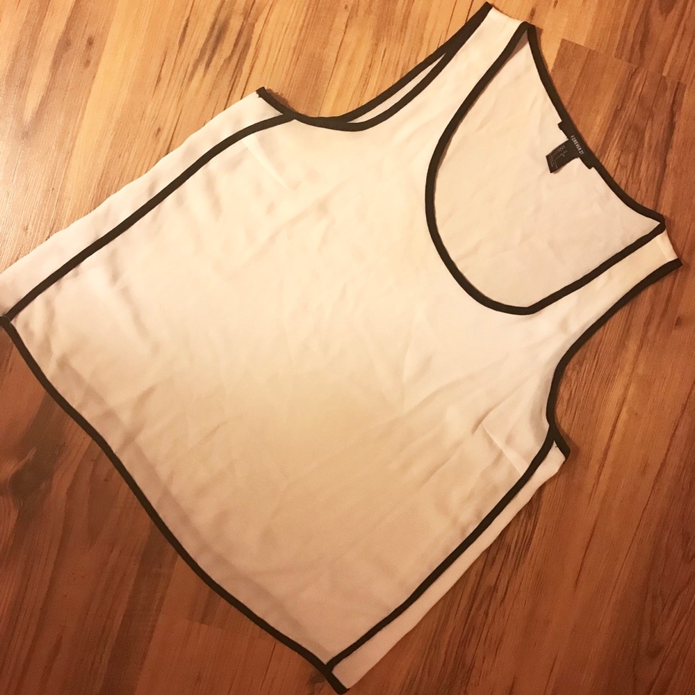 White tank top